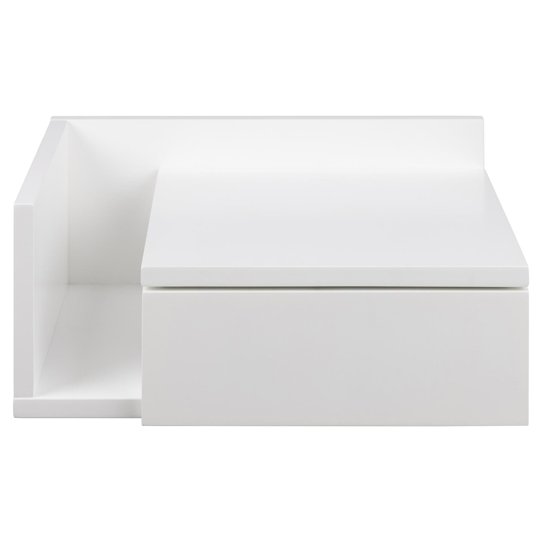 Rebellenclub Suco Nachtkastje - 40 x 32 cm - Wit