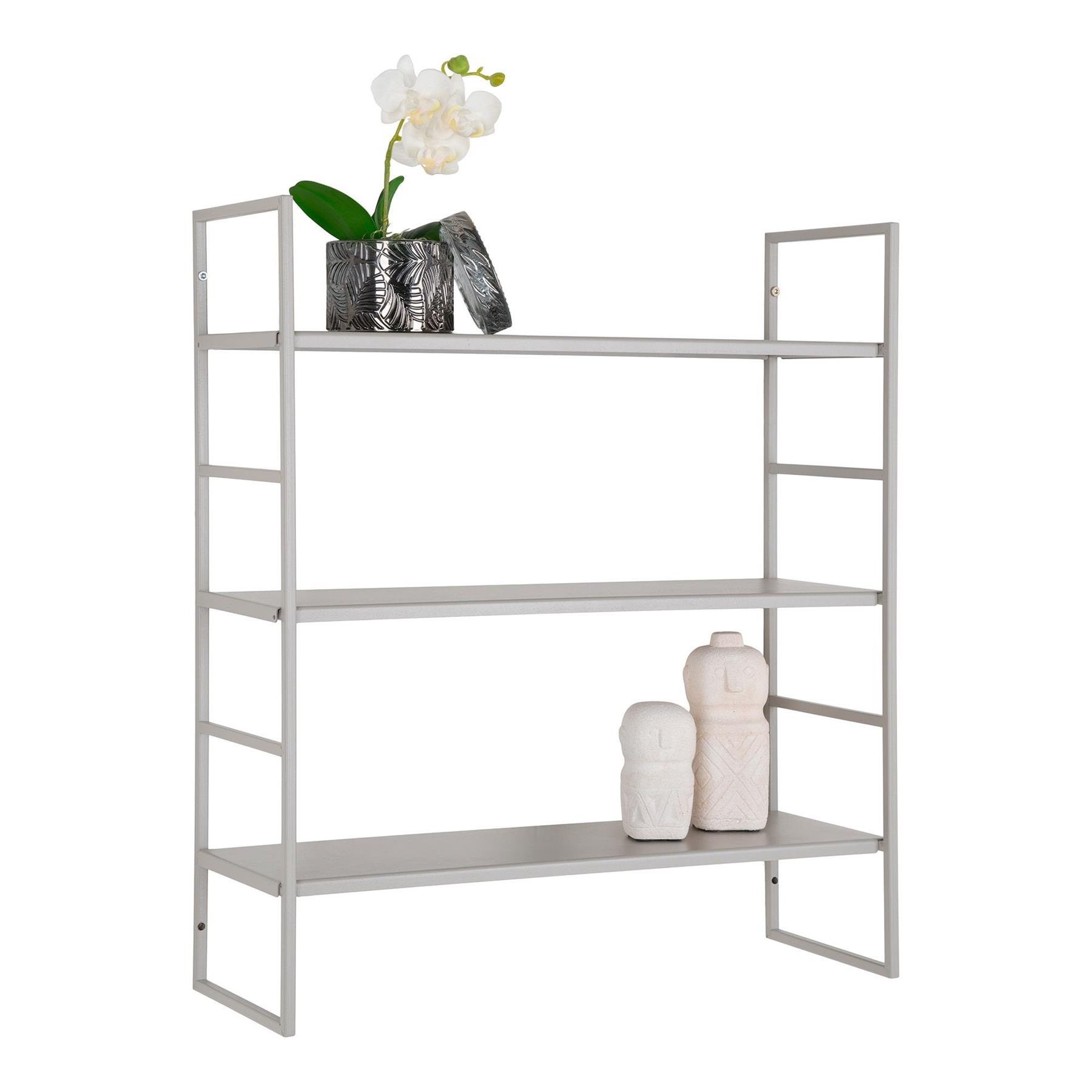 Rebellenclub Elroze Hangkast - 48 x 17 cm - Grijs