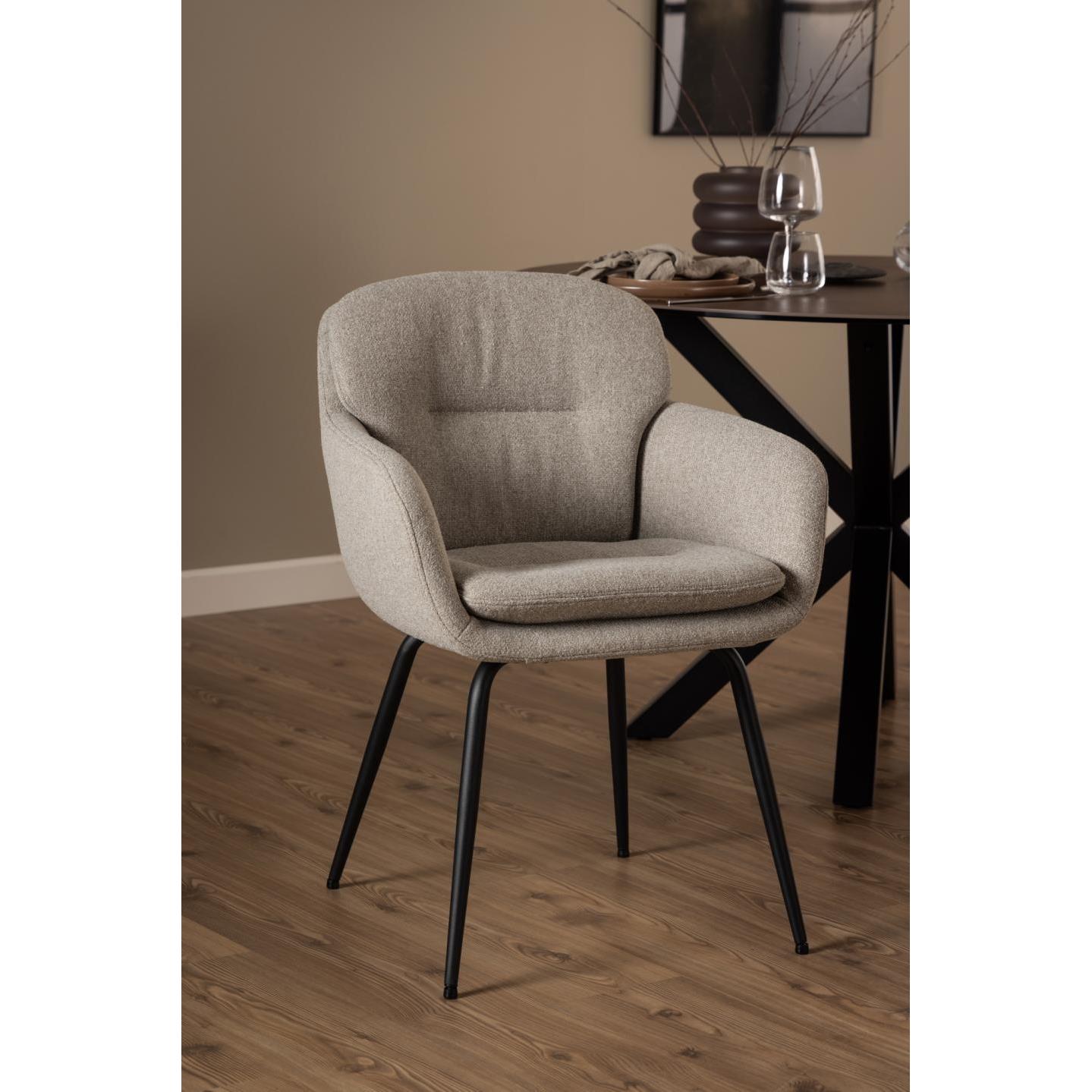 Rebellenclub Nevis Eetkamerstoel - Beige