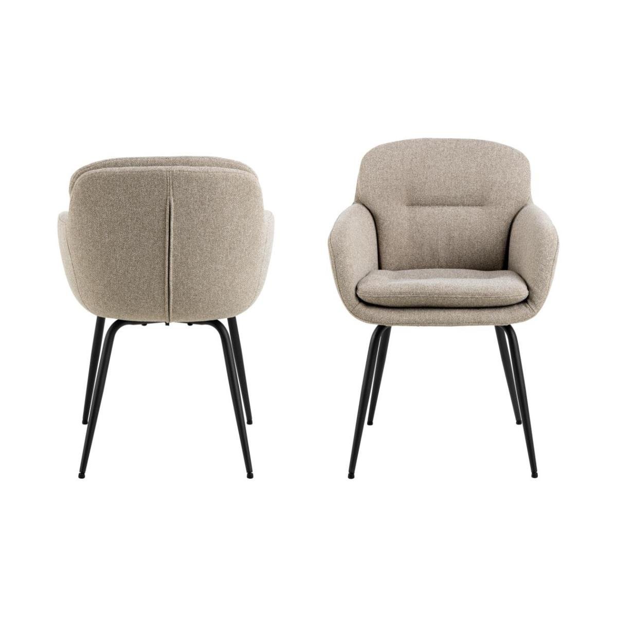 Rebellenclub Nevis Eetkamerstoel - Beige