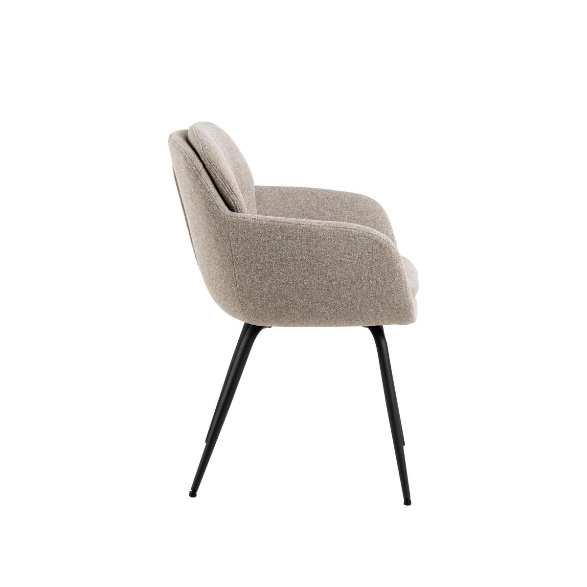 Rebellenclub Nevis Eetkamerstoel - Beige