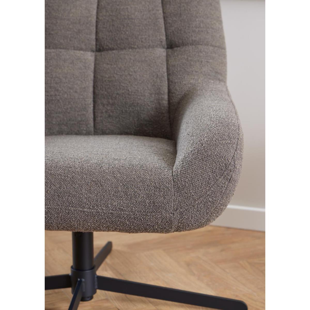 Rebellenclub Brylle Fauteuil - Taupe Bouclé