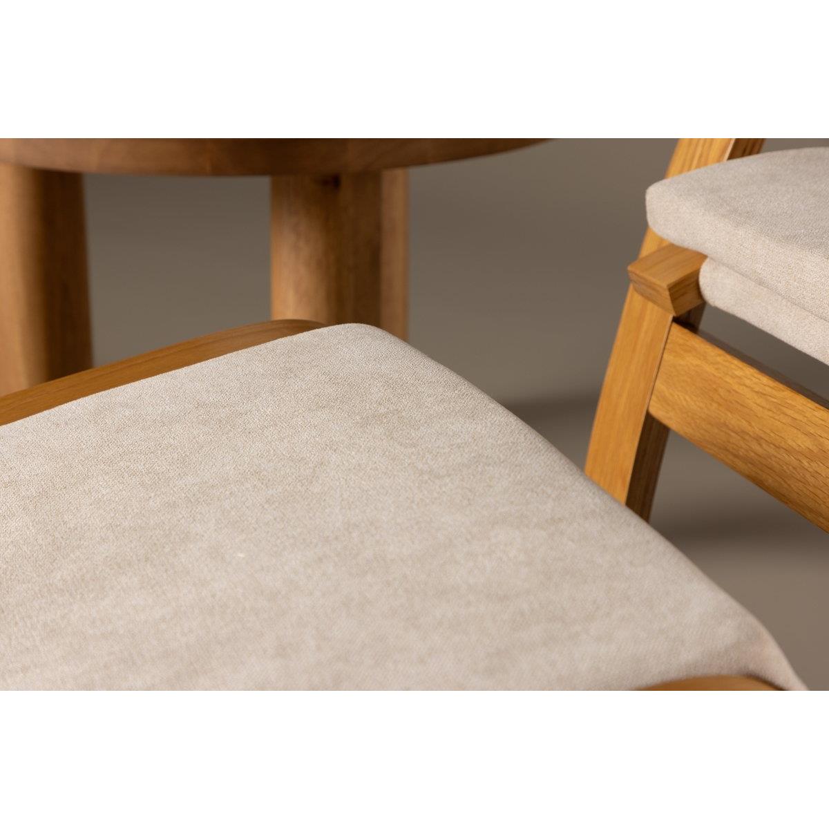 Rebellenclub Hugget Fauteuil - Greige