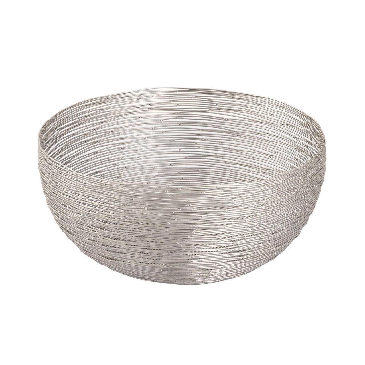 SVJ Schaal Rond - 30 x 30 x 15 cm - Metaal - Zilver
