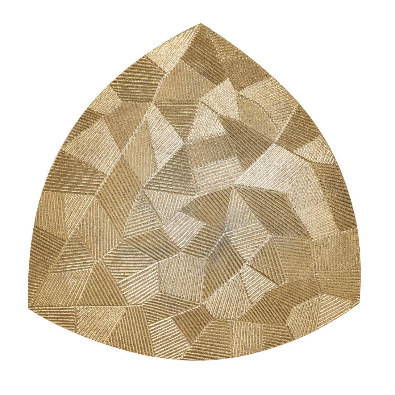 SVJ Bijzettafel  - 35 x 35 x 46 cm - Aluminium - Goud