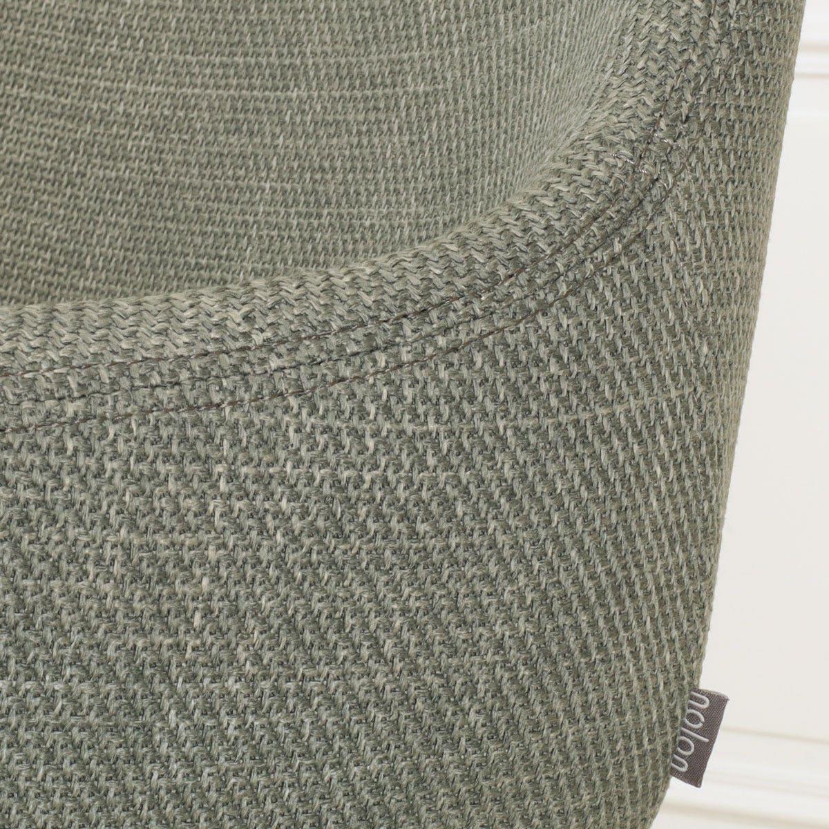 Nolon Nino-Mae Barkruk Groen - met Armleuning - Wit - 75 cm