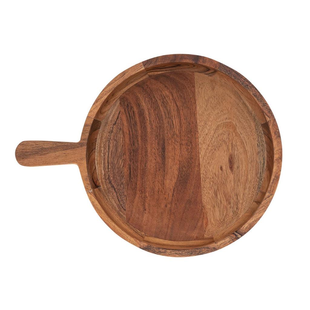 SVJ Schaal - 25x32x7 cm - Hout - Naturel