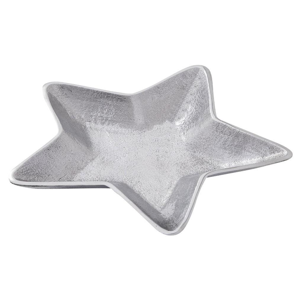 SVJ Schaal - 25x25x3 cm - Aluminium - Zilver - Set van 2