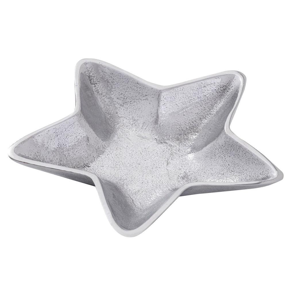 SVJ Schaal - 25x25x3 cm - Aluminium - Zilver - Set van 2