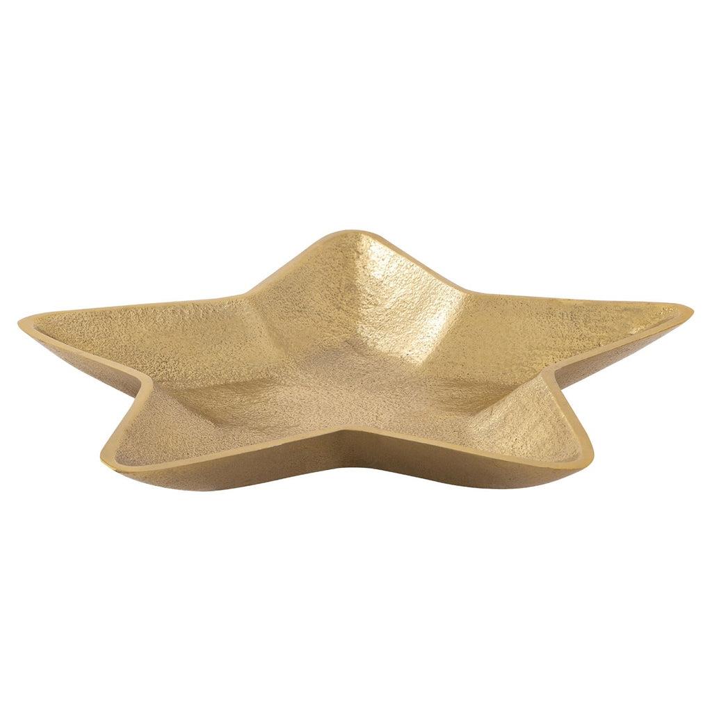 SVJ Schaal - 25x25x3 cm - Aluminium - Goud - Set van 2