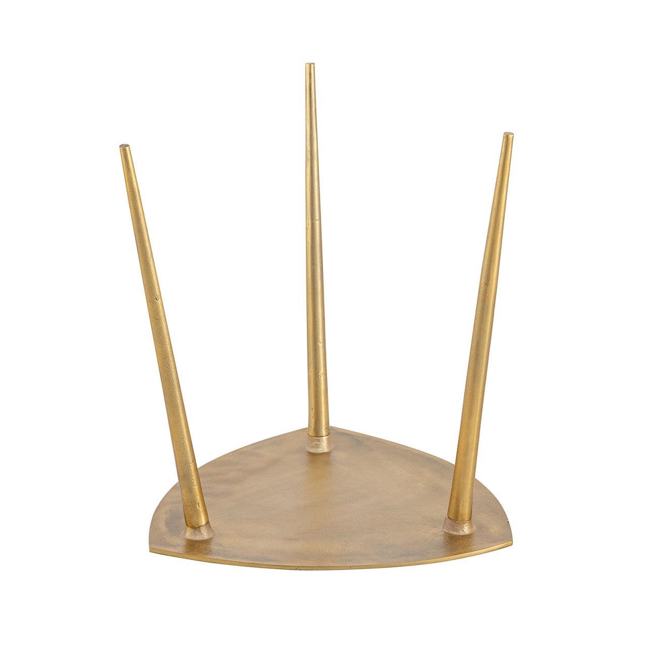 SVJ Bijzettafel - 40 x 40 x 45 cm - Aluminium - Goud - Set van 4