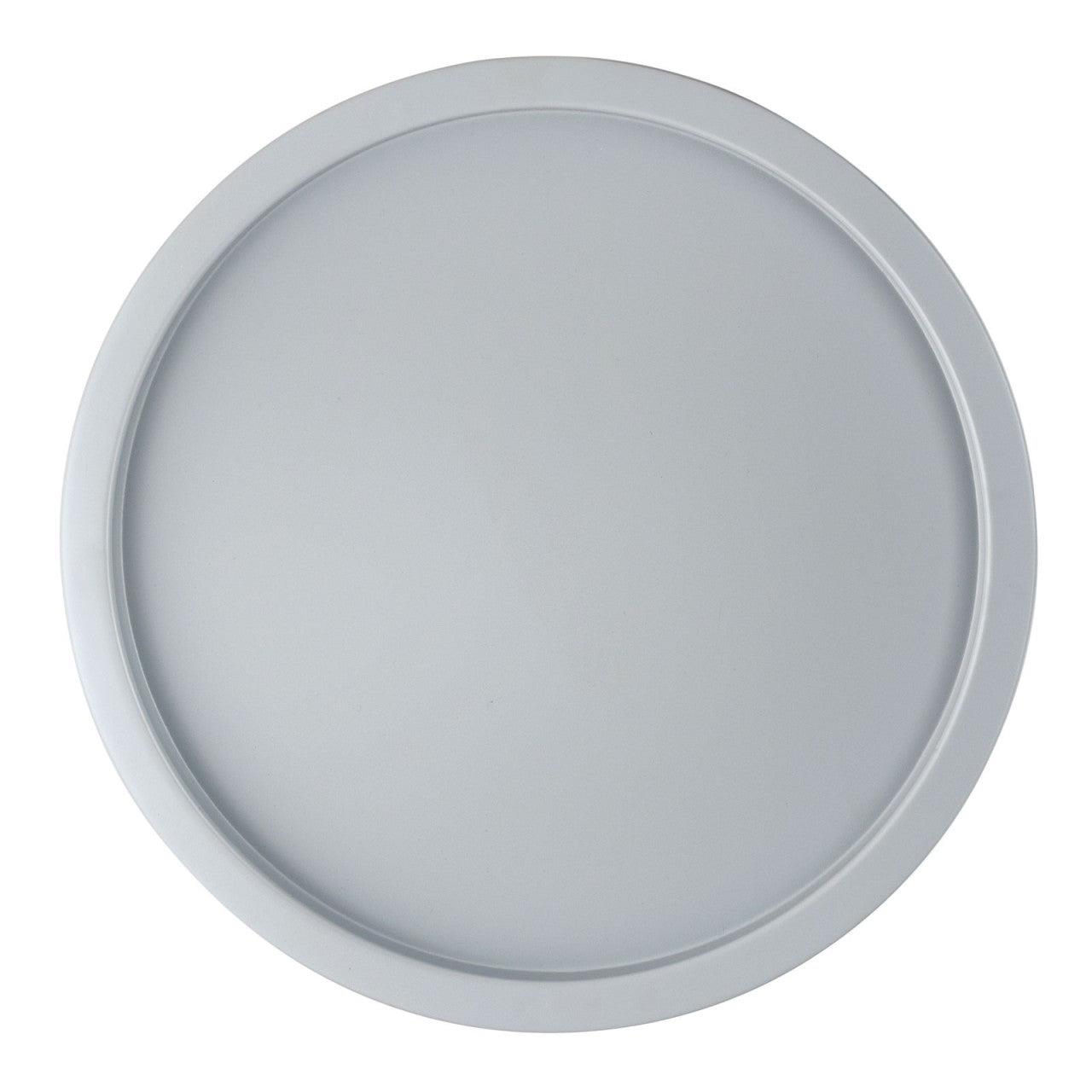 SVJ Bijzettafel Rond - 47 x 47 x 51 cm - Metaal - Lichtgrijs