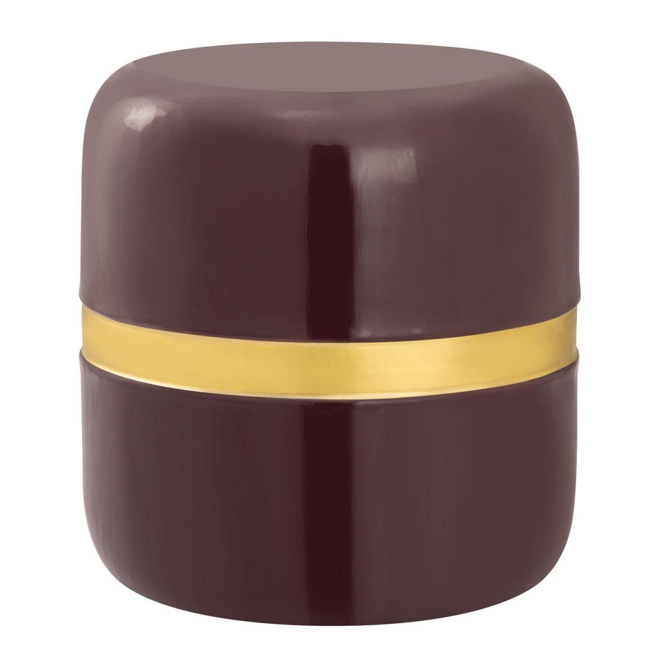 SVJ Bijzettafel Rond - 34 x 34 x 36 cm - Metaal - Paars
