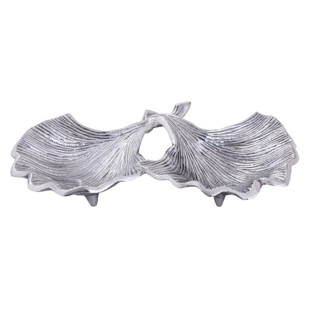 SVJ Schaal - 22x26x4 cm - Aluminium - Zilver - Set van 2