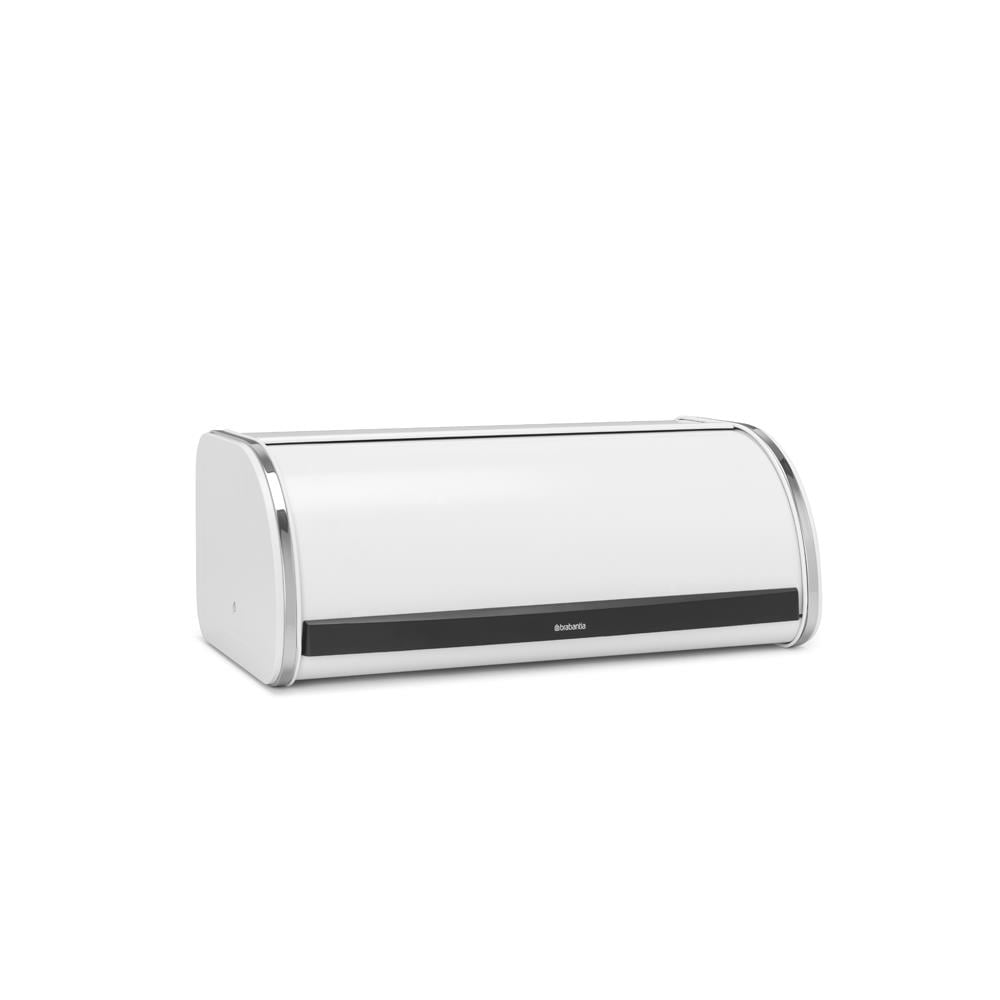 Broodtrommel met schuifdeksel - White
