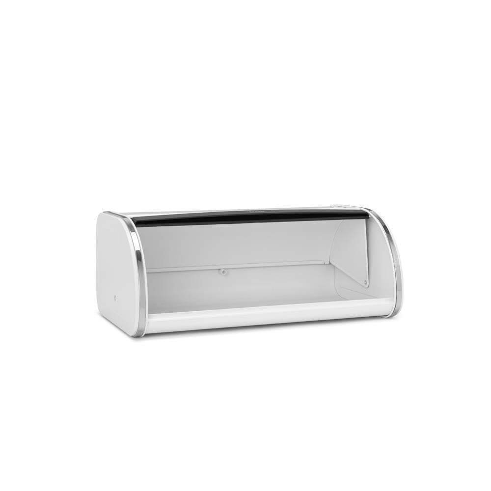Broodtrommel met schuifdeksel - White
