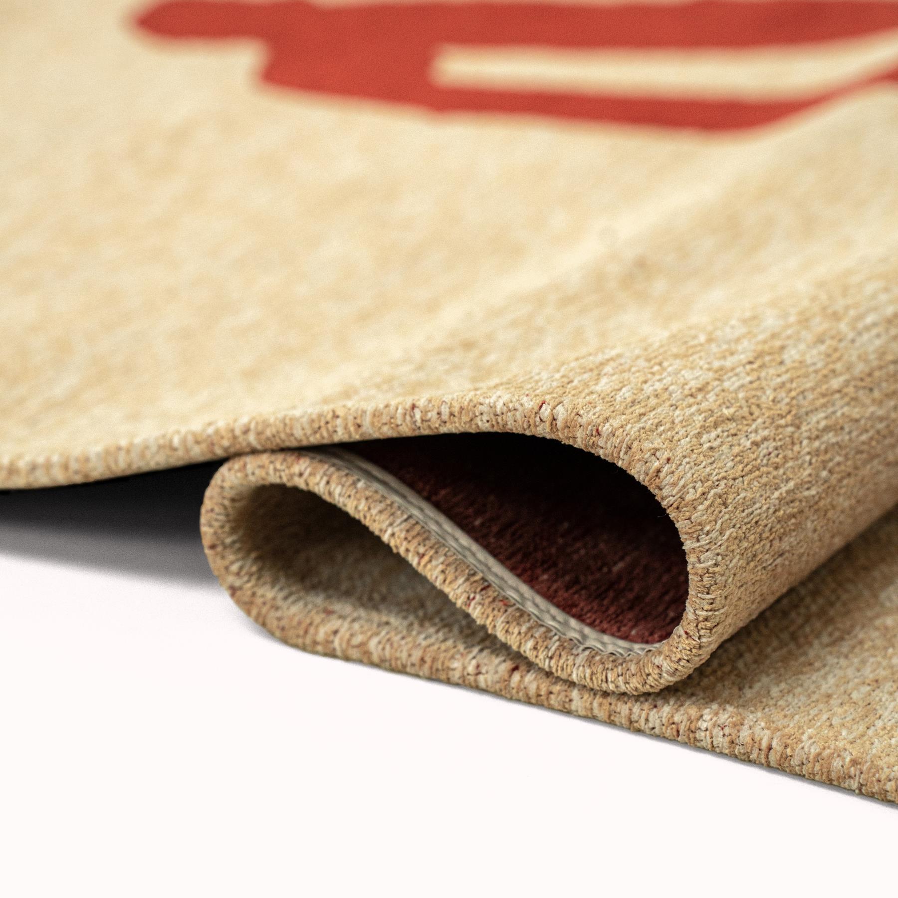 Louis de Poortere Ribbon Vloerkleed 240 x 340 cm - Red