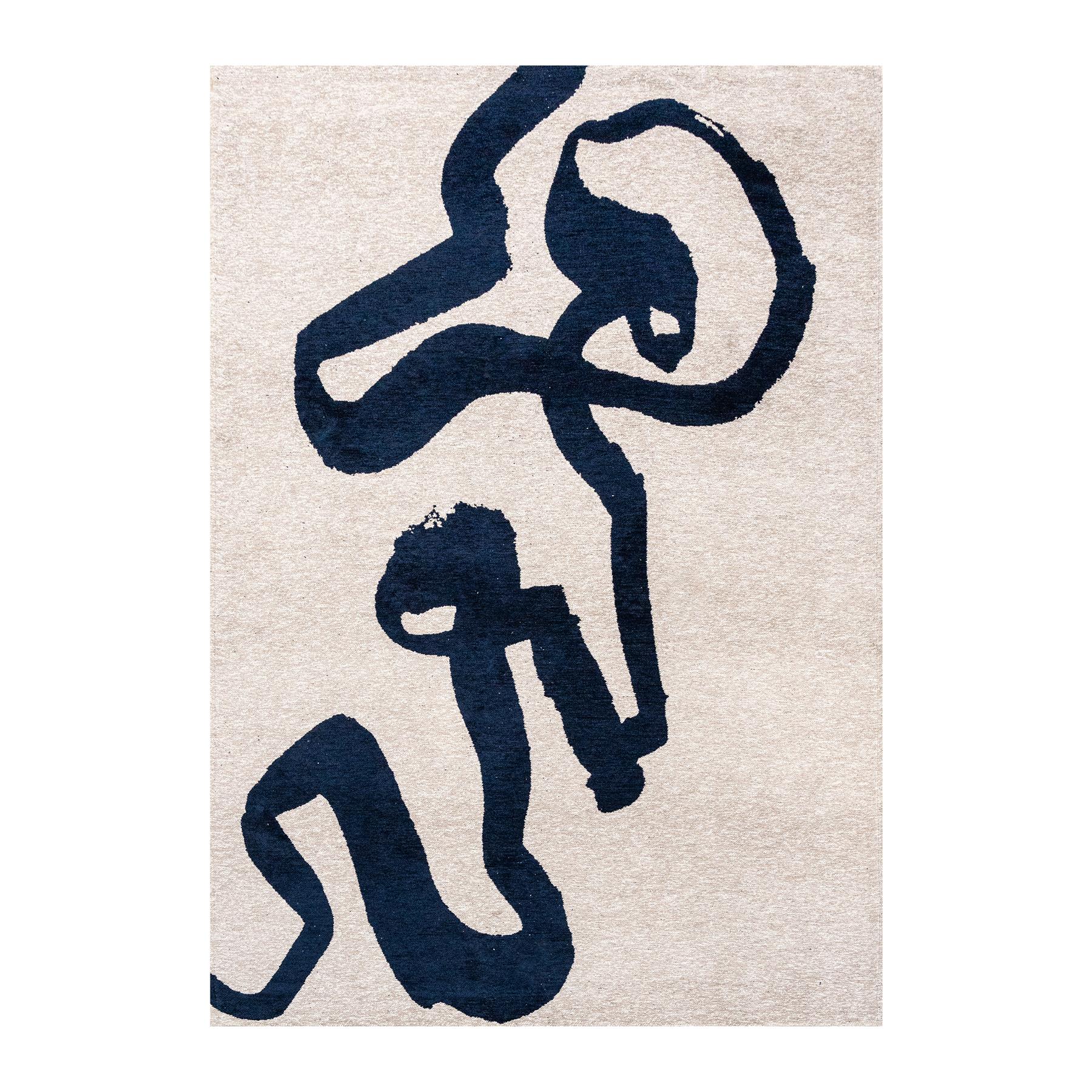 Louis de Poortere Ribbon Vloerkleed 170 x 240 cm - Sea Ink