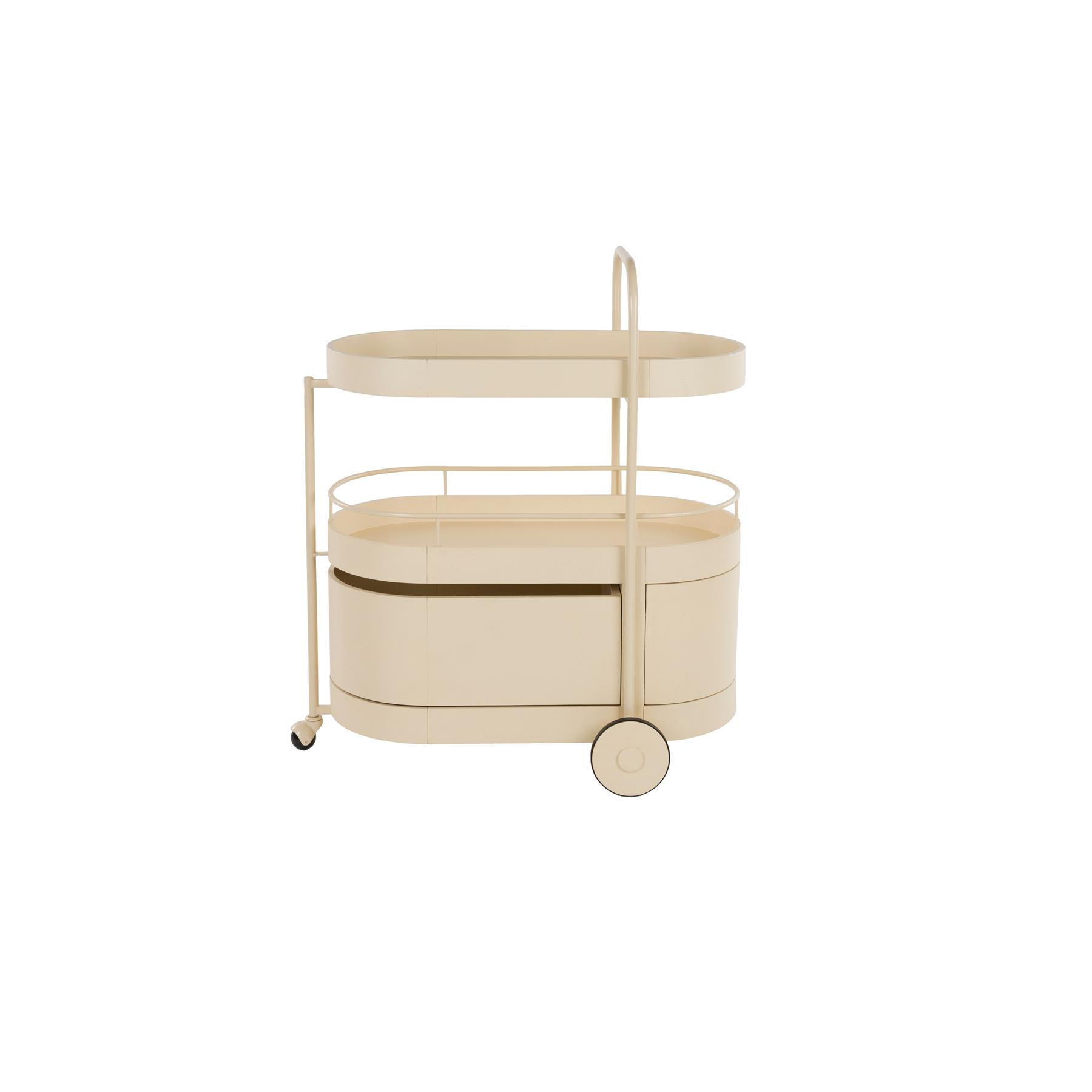 Zuiver Trolley Wim - Beige