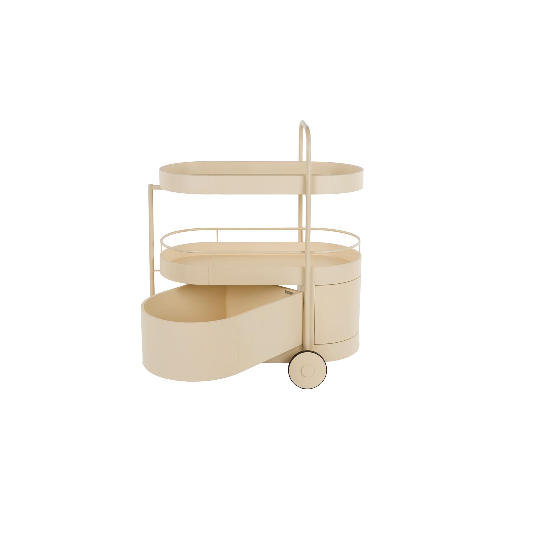 Zuiver Trolley Wim - Beige