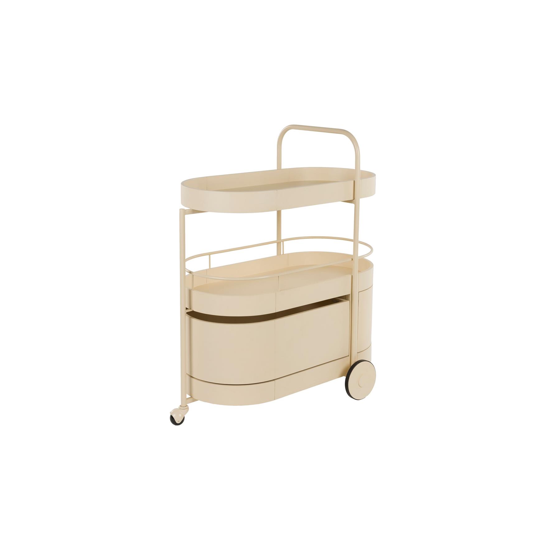 Zuiver Trolley Wim - Beige