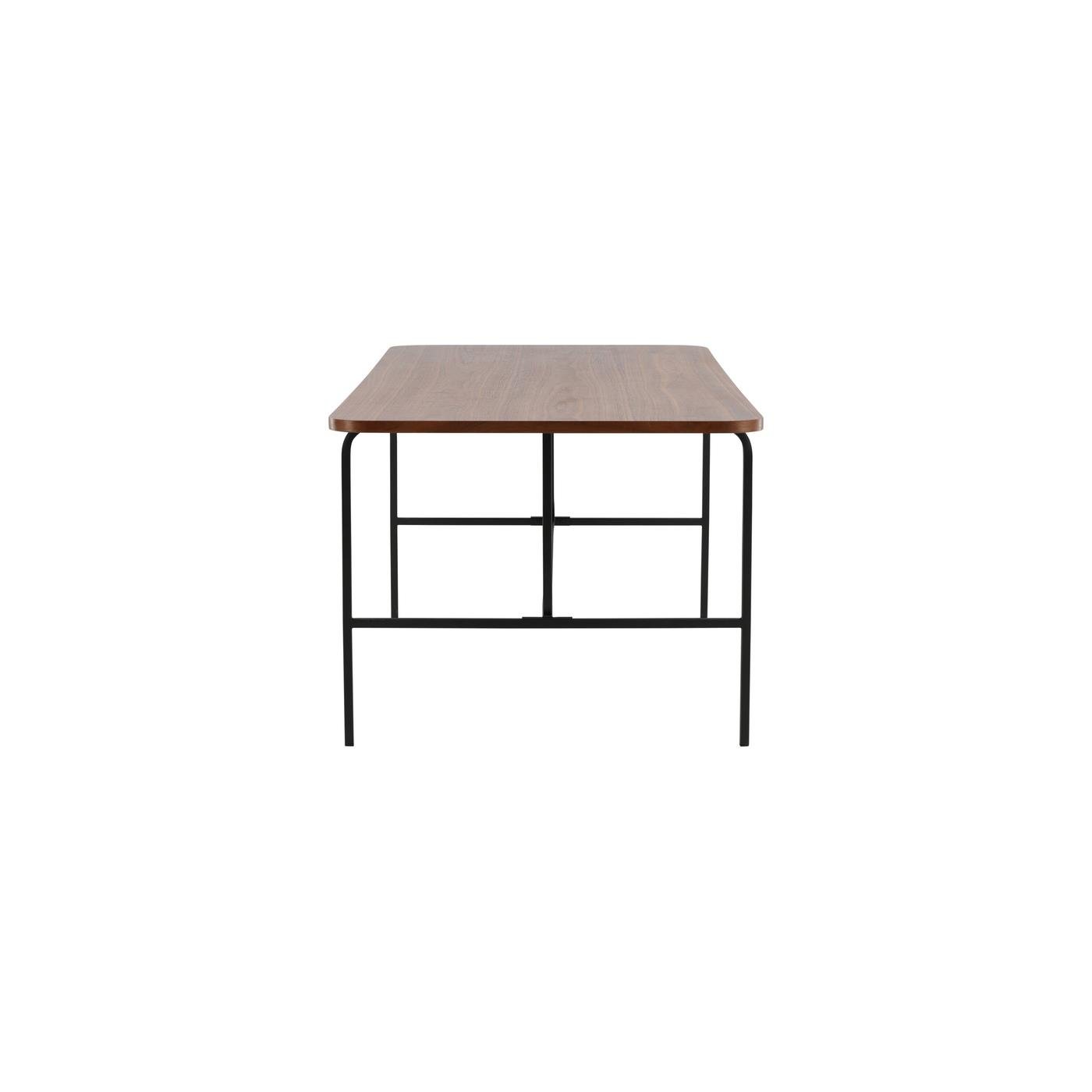 Fjôrd - Eettafel Donkerbruin 200cm - Fineer - Uno