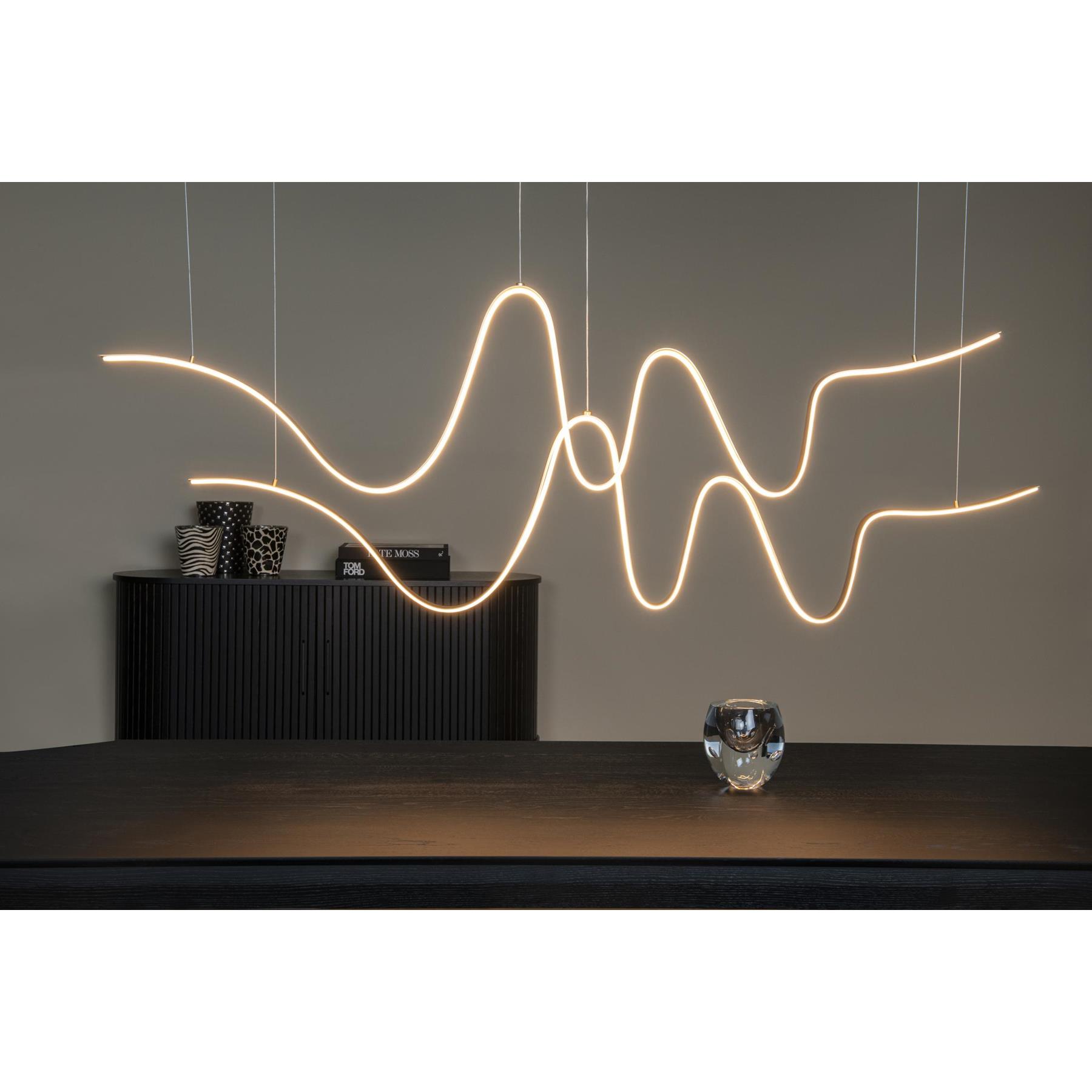 Lucide LAMBADA Hanglamp - Mat Goud | Messing