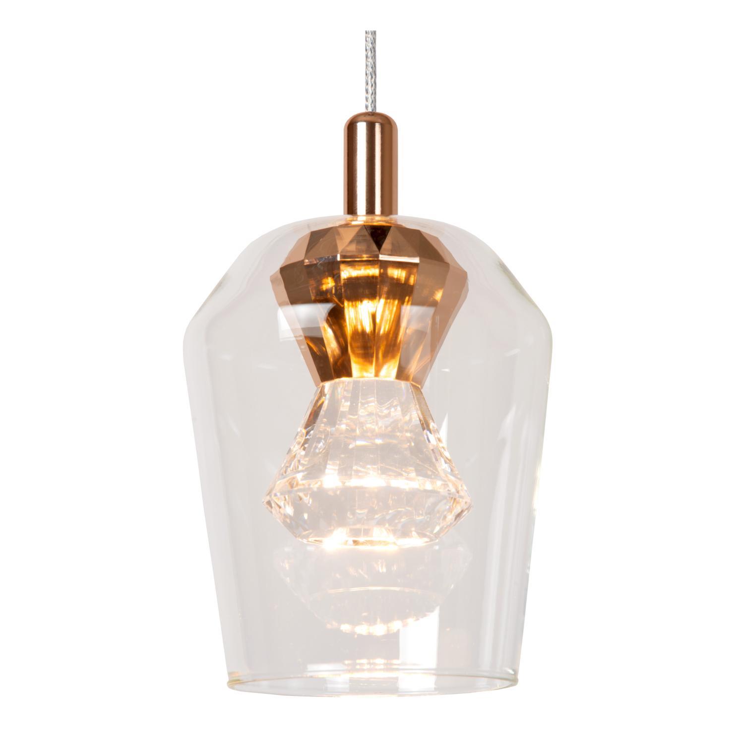 Lucide BERLIANE Hanglamp - Transparant