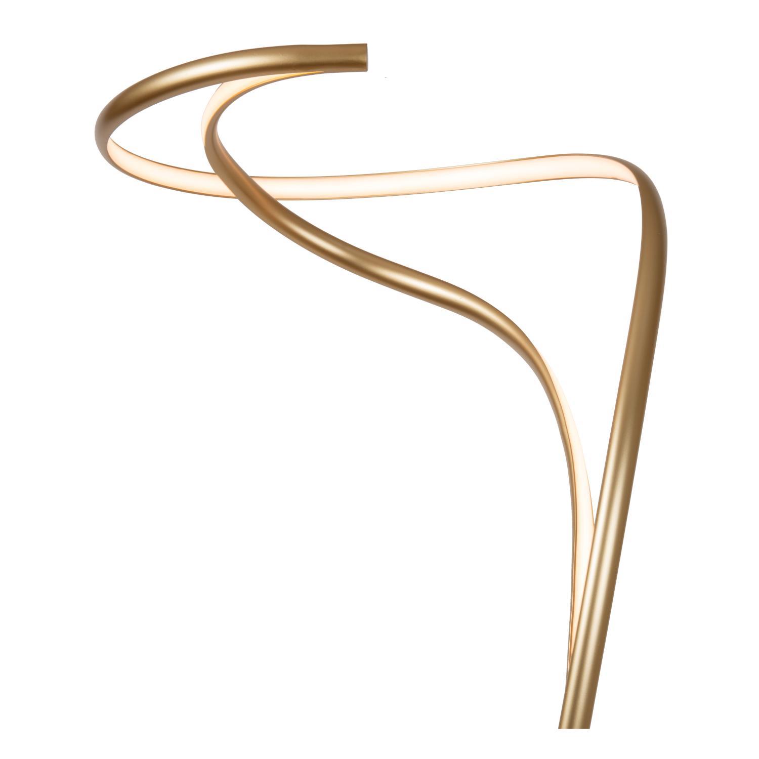 Lucide SARDANA Vloerlamp - Mat Goud | Messing