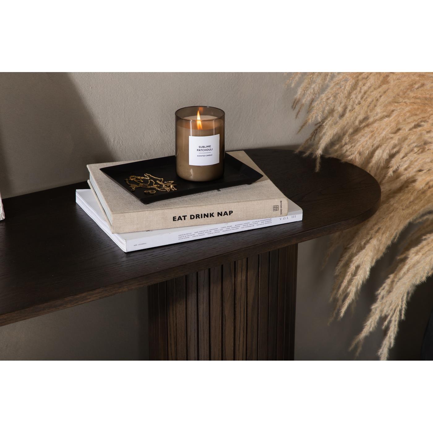 Fjôrd - Sidetable Bruin 130cm - Fineer - Bianca
