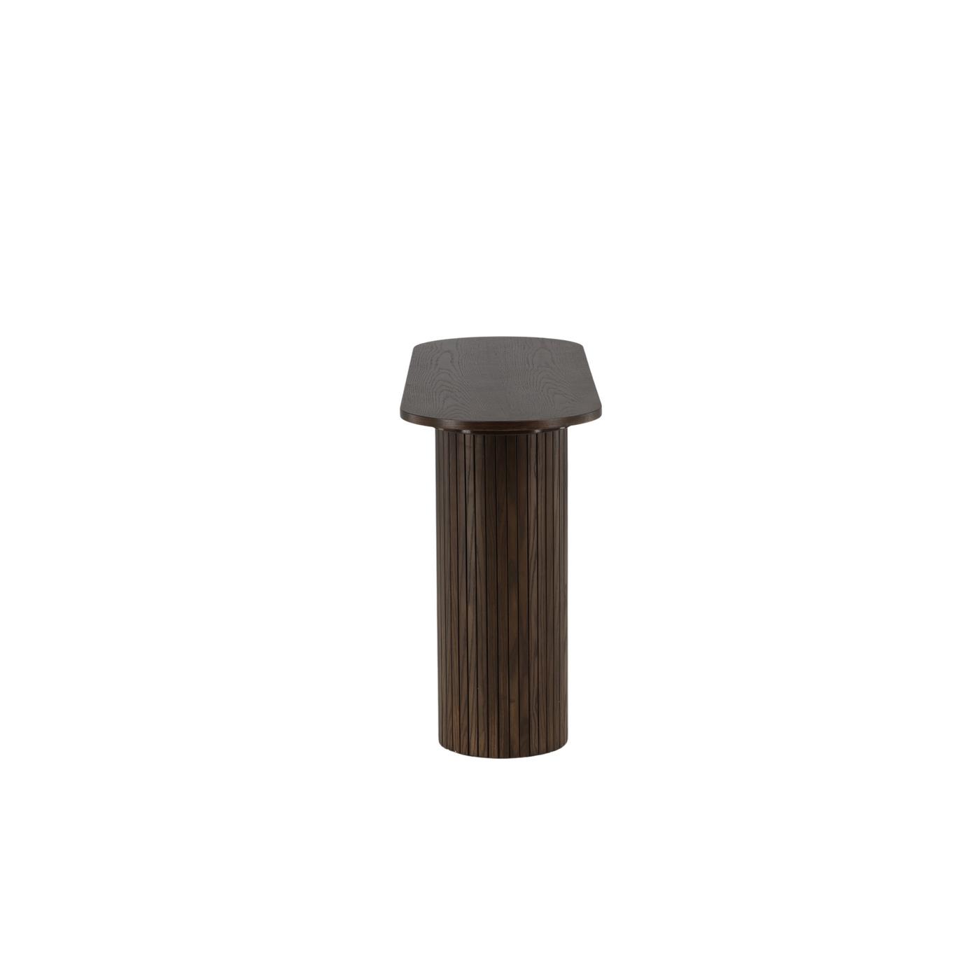 Fjôrd - Sidetable Bruin 130cm - Fineer - Bianca