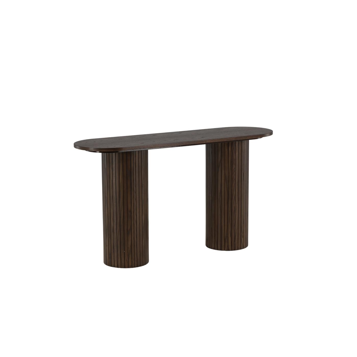 Fjôrd - Sidetable Bruin 130cm - Fineer - Bianca