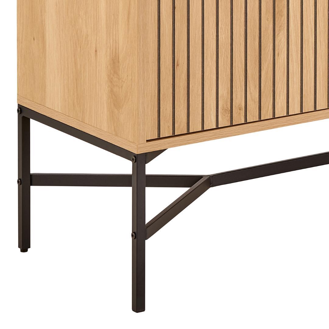 Giga Living - Dressoir Naturel Eikenlook - 180x40x70cm - Juna