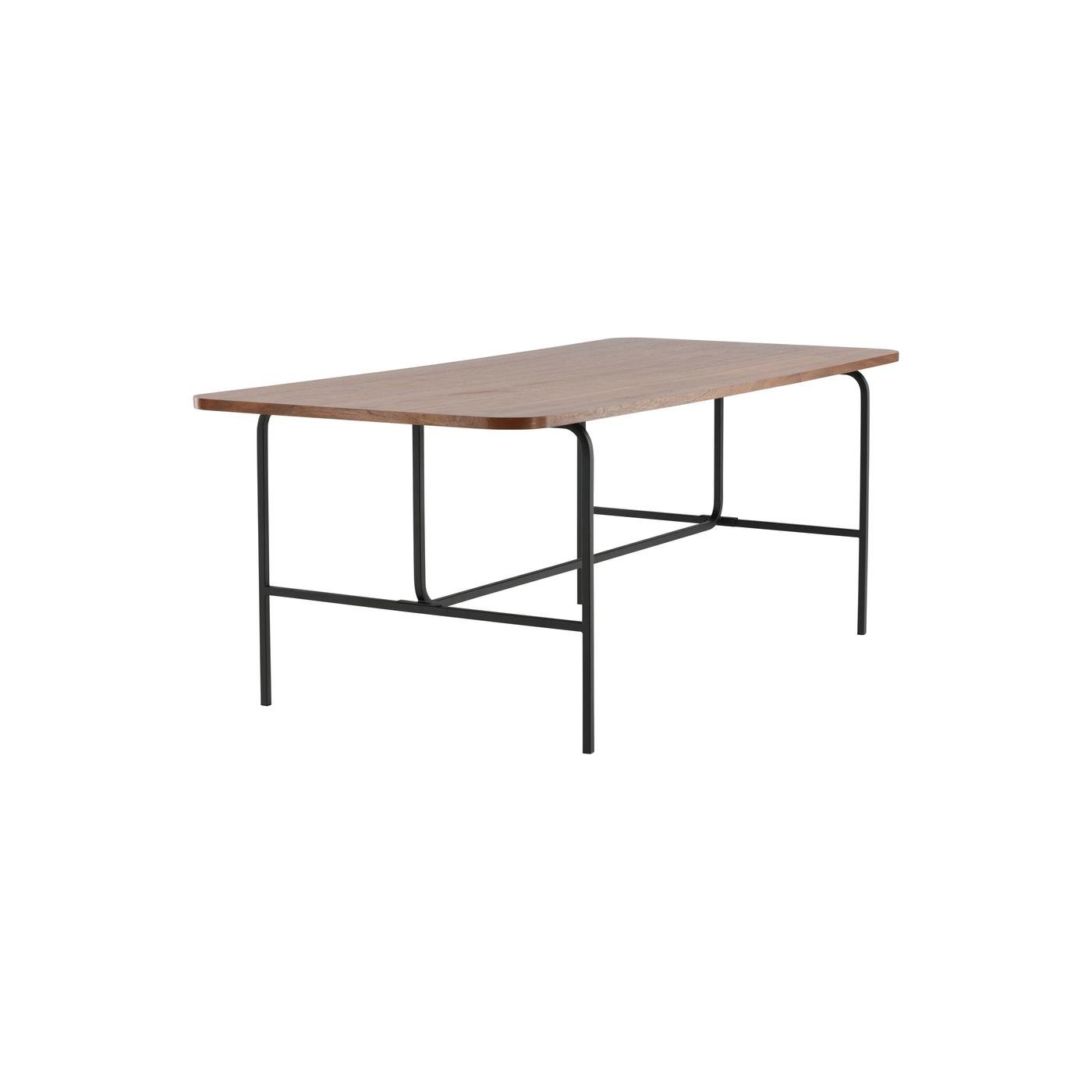 Fjôrd - Eettafel Donkerbruin 200cm - Fineer - Uno