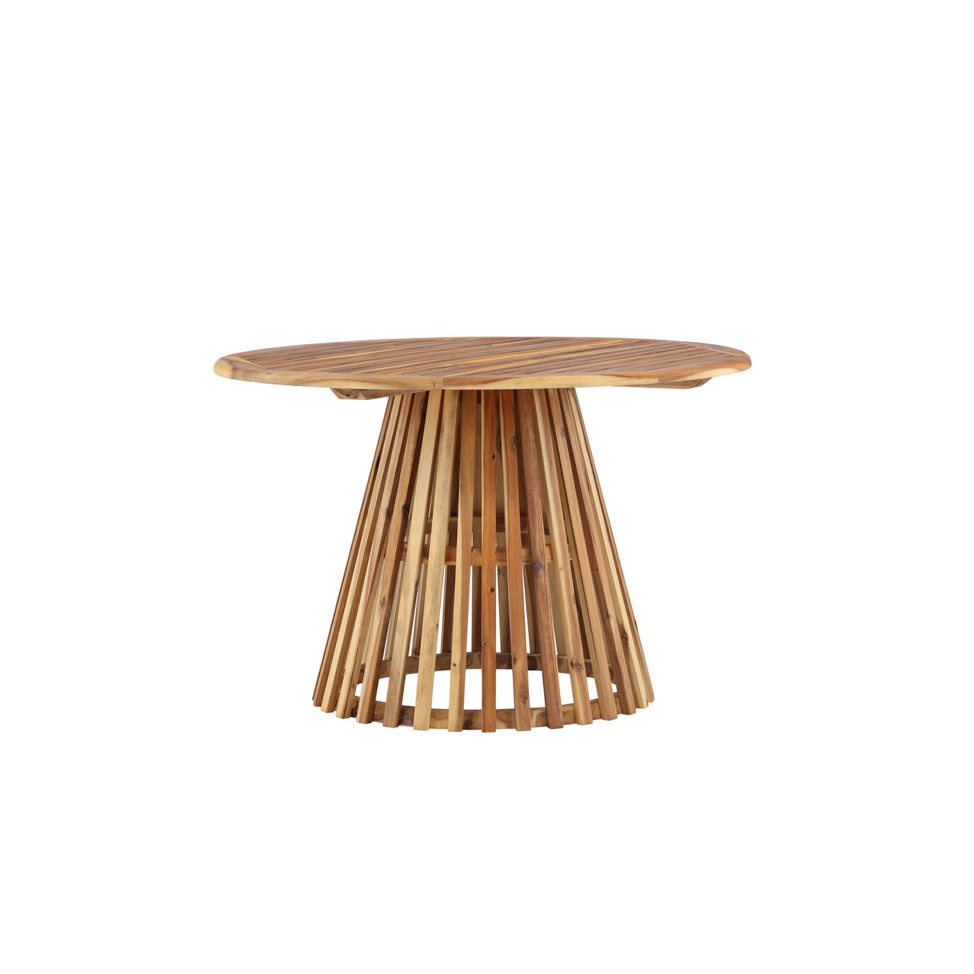 Fjôrd - Eettafel Naturel Ø120cm - Acacia - Lumpur