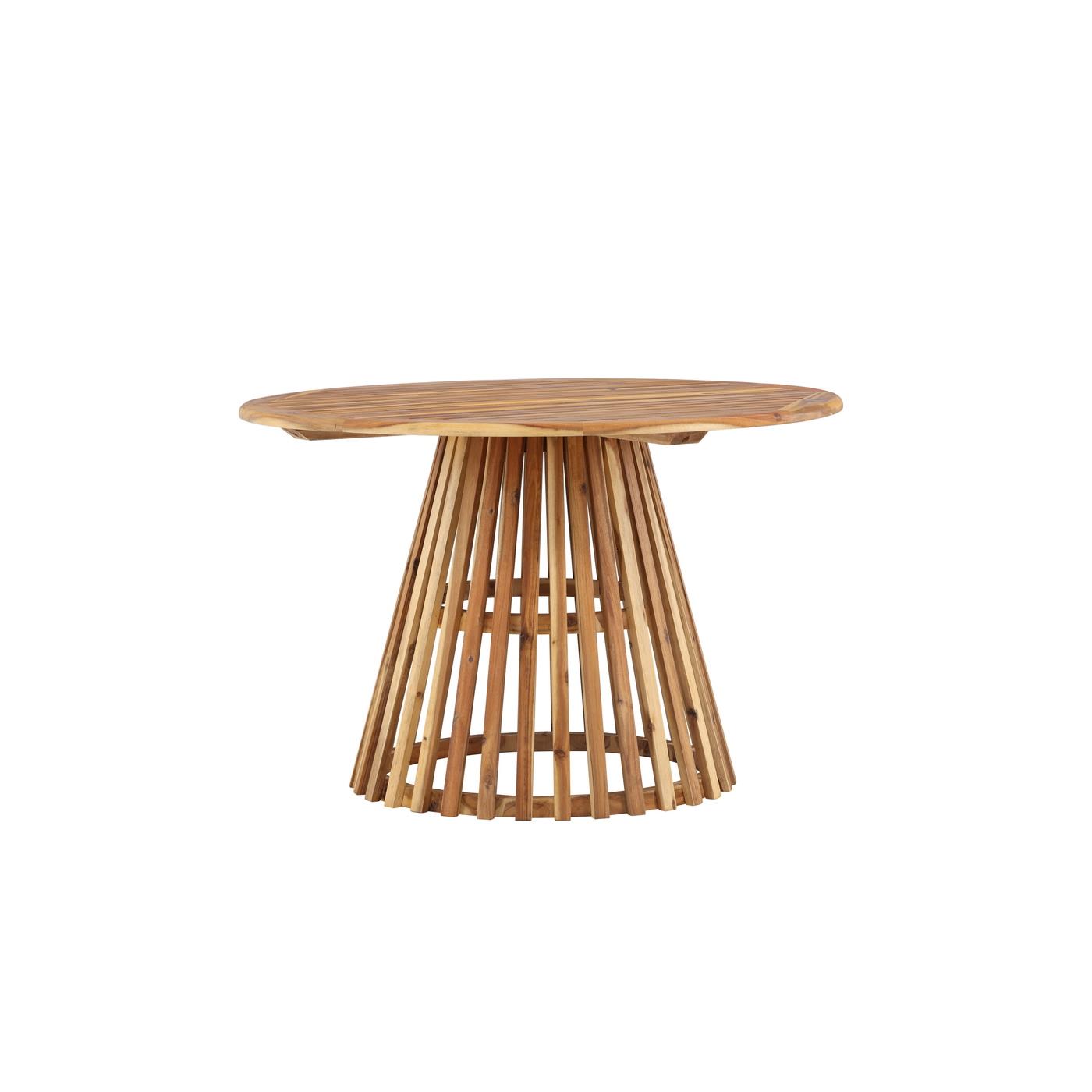 Fjôrd - Eettafel Naturel Ø120cm - Acacia - Lumpur