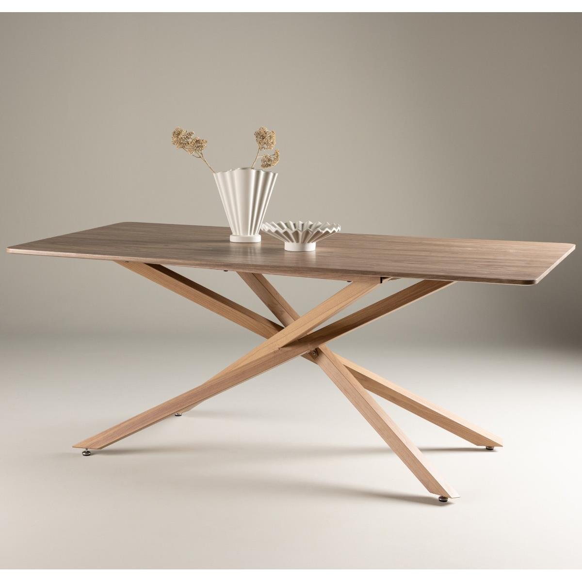 Fjôrd - Eettafel Bruin 180cm - MDF - Piazza