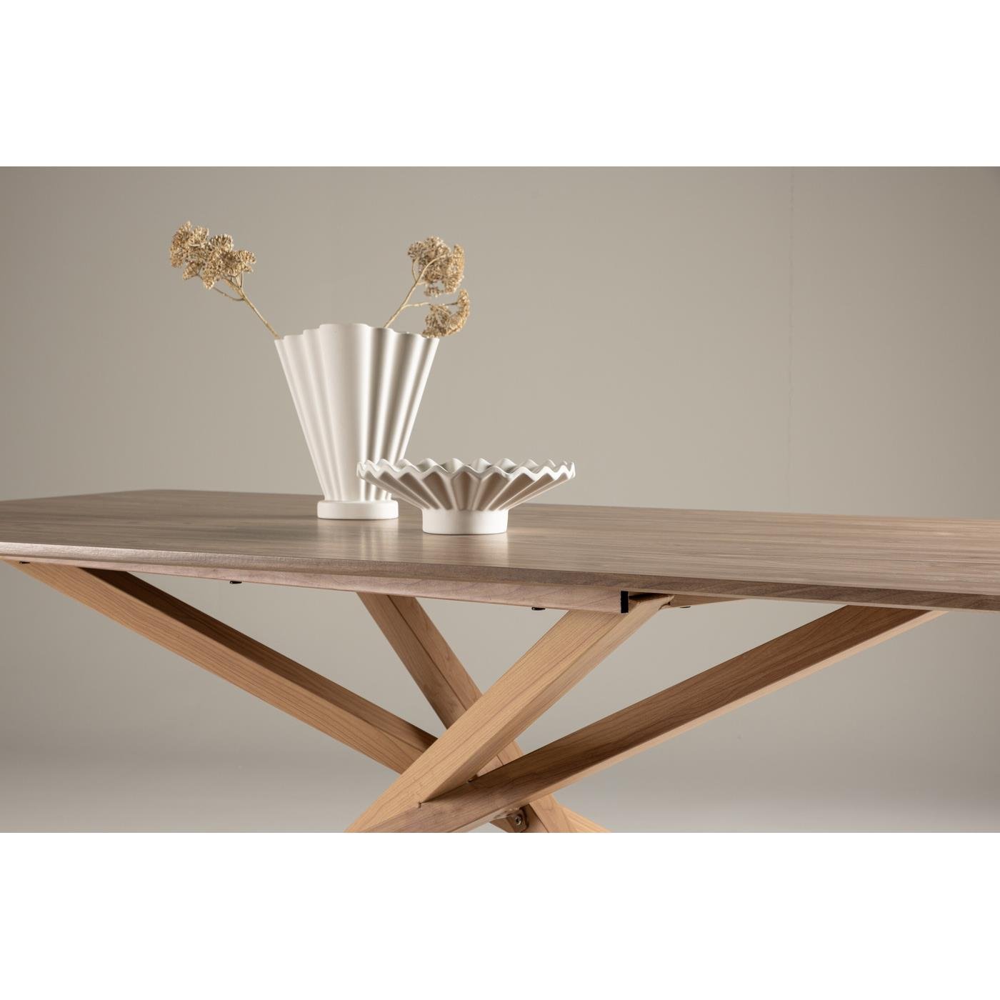 Fjôrd - Eettafel Bruin 180cm - MDF - Piazza