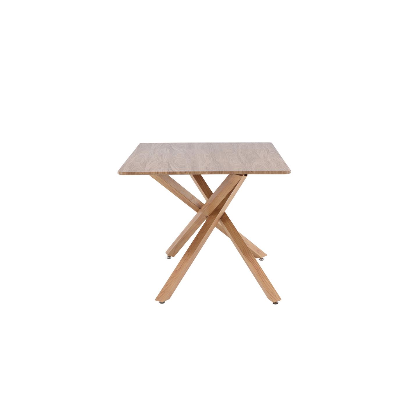 Fjôrd - Eettafel Bruin 180cm - MDF - Piazza