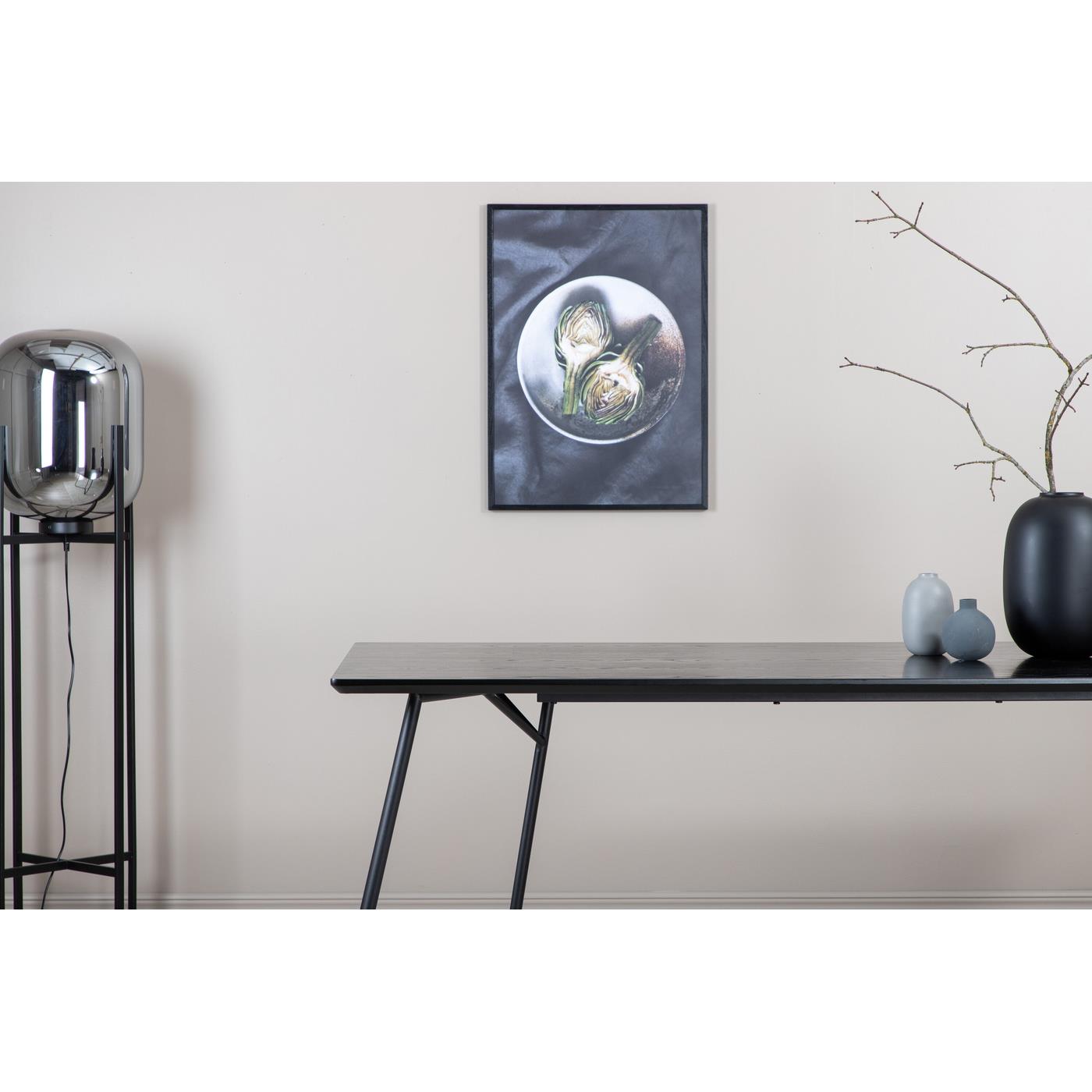 Fjôrd - Eettafel Zwart 190cm - MDF - Petra