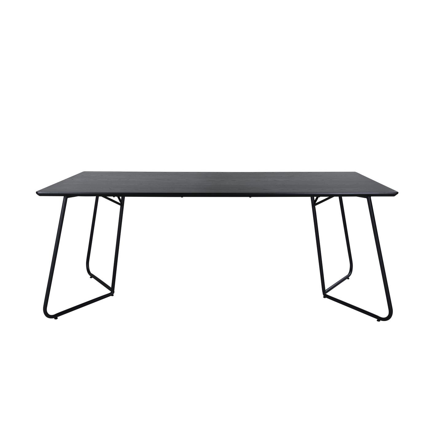 Fjôrd - Eettafel Zwart 190cm - MDF - Petra