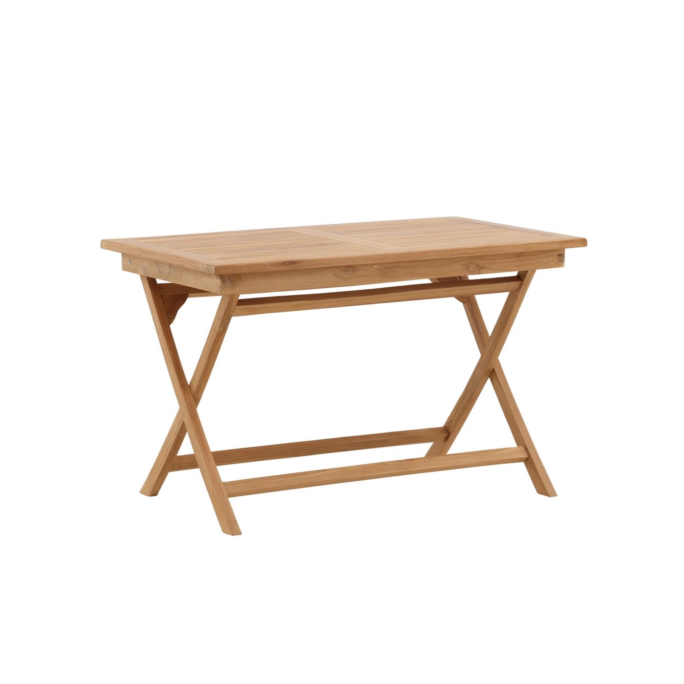 Fjôrd - Eettafel Naturel 120cm - Teakhout - Kenya