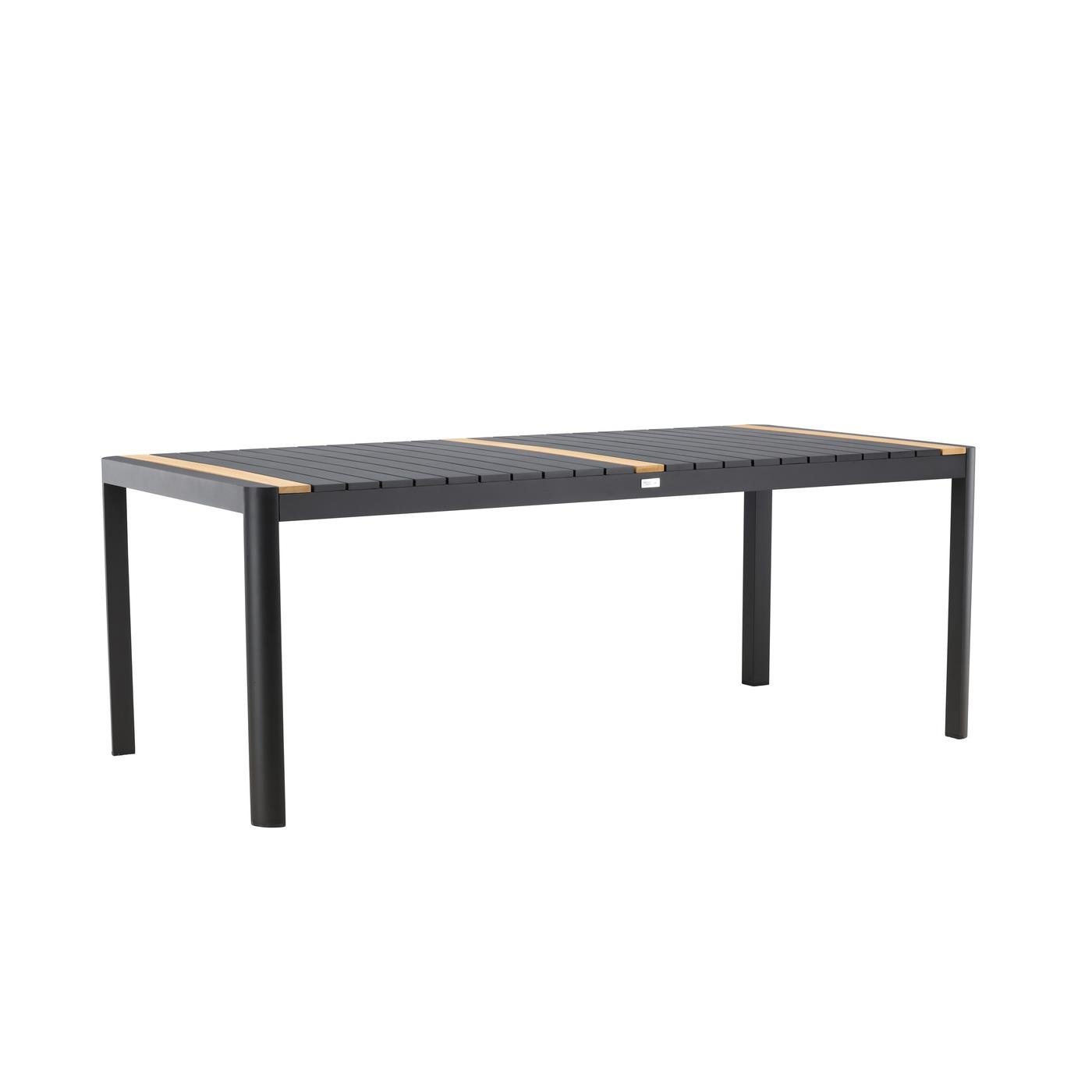 Fjôrd - Eettafel ZWart 200cm - Teakhout - Togo