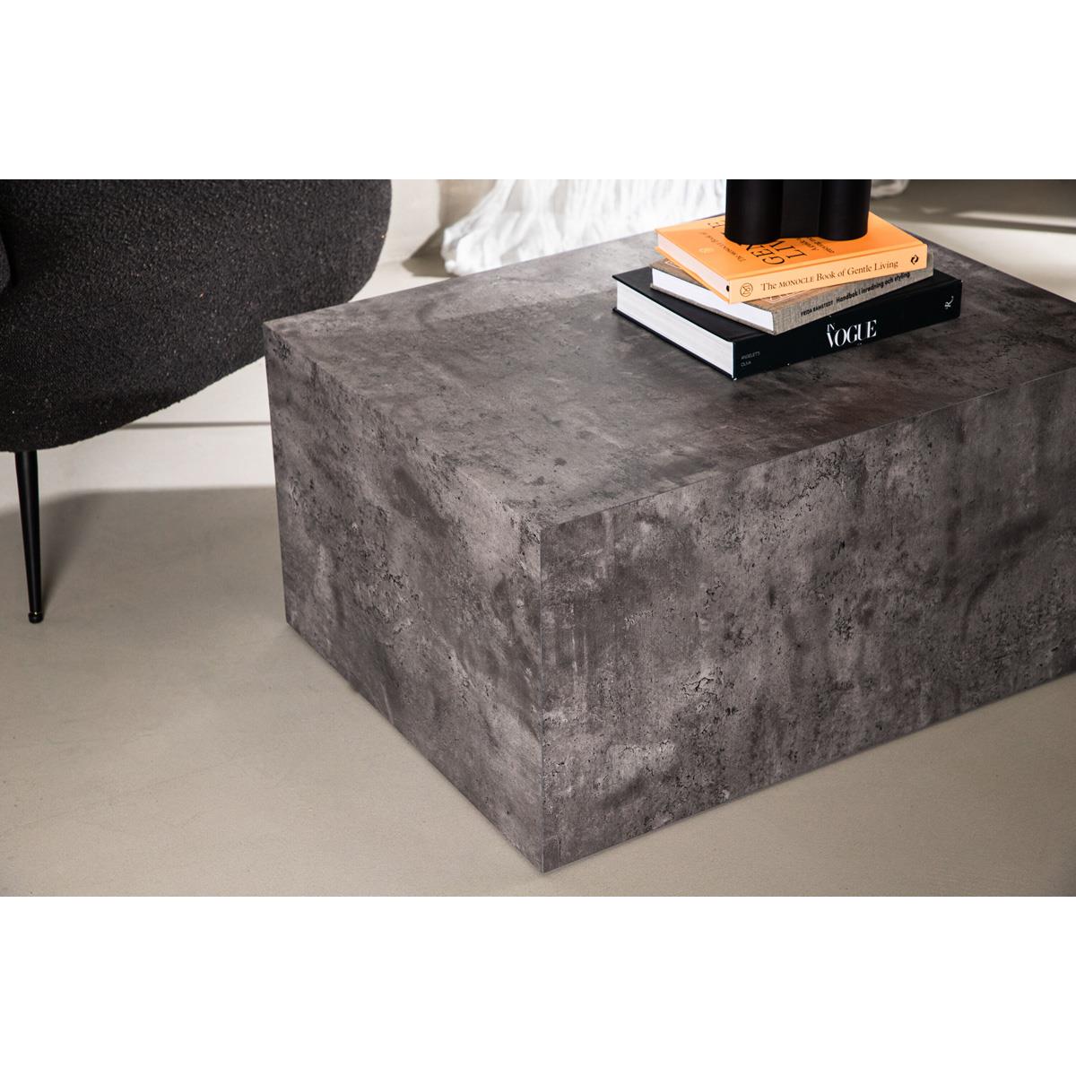 Fjôrd - Salontafel Grijs 80cm - MDF - York