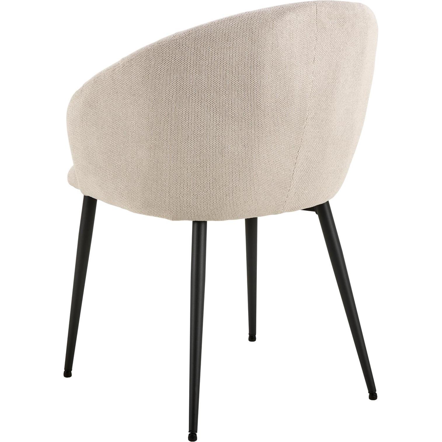Giga Living - Eetkamerstoel Beige Stof - Philadelphia