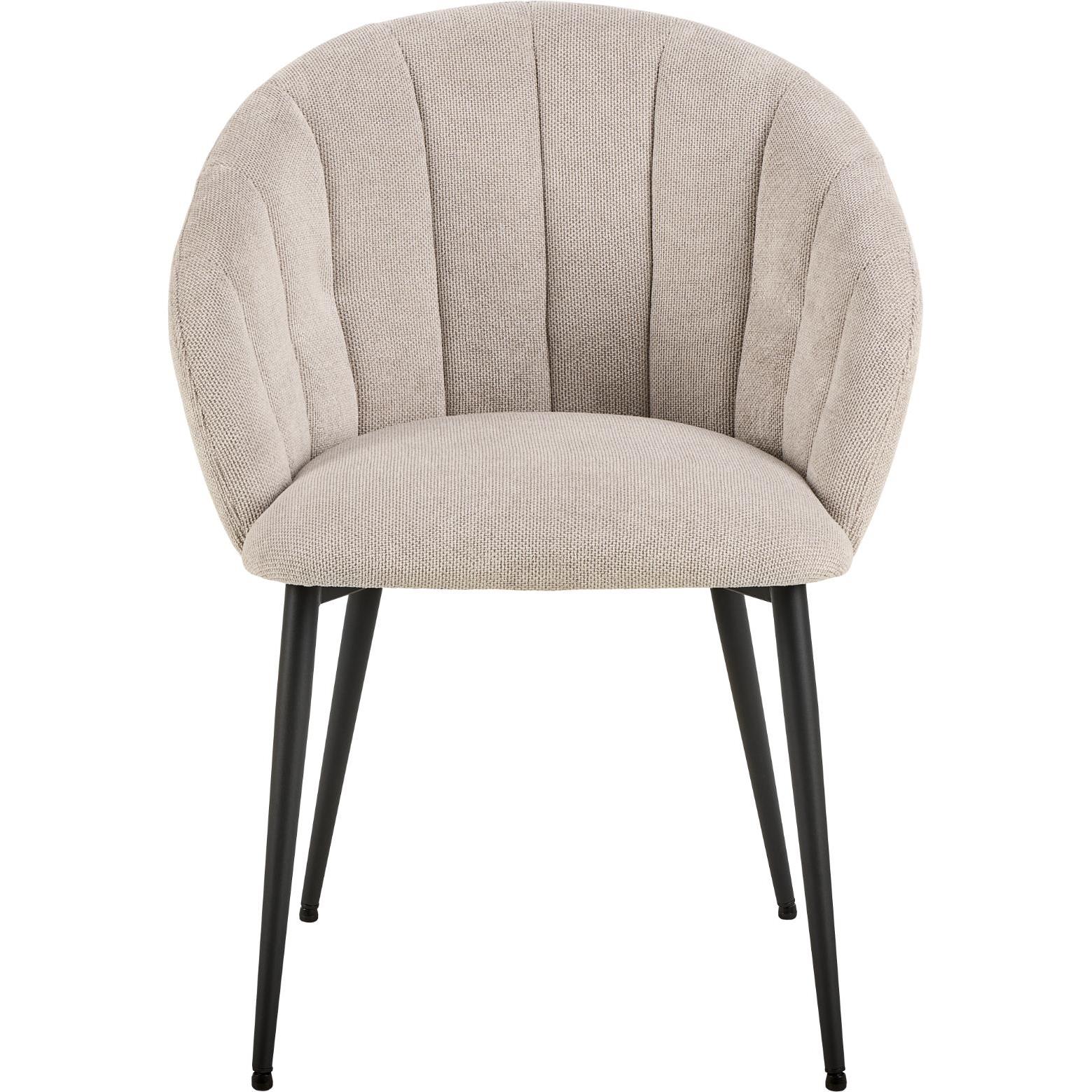 Giga Living - Eetkamerstoel Beige Stof - Philadelphia