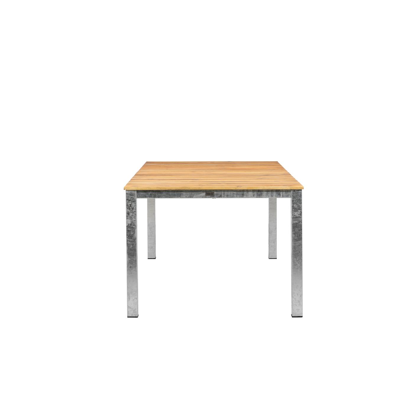 Fjôrd - Tuintafel Zilver 200cm - Acaciahout - Zenia