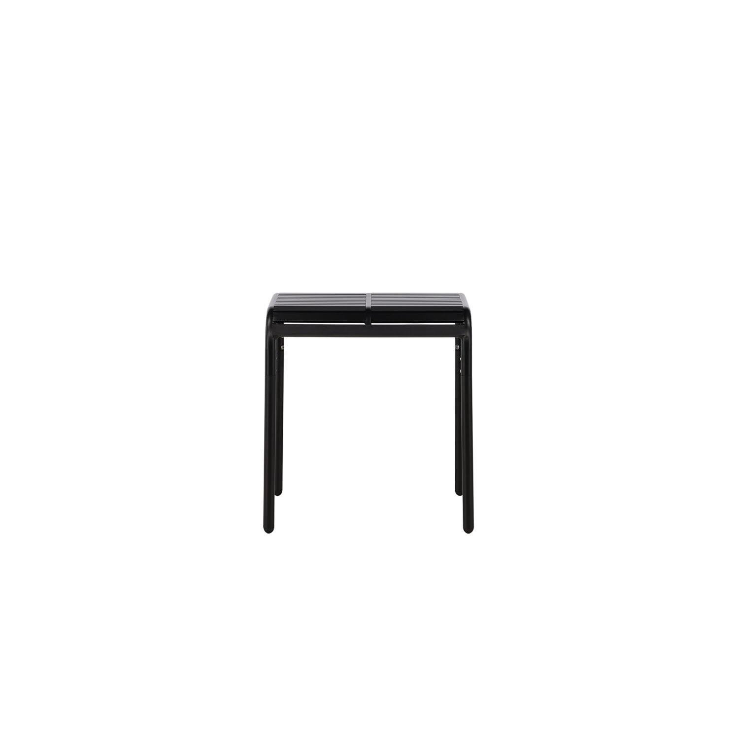 Rebellenclub Birch Tuintafel - 70 x 70cm - Zwart