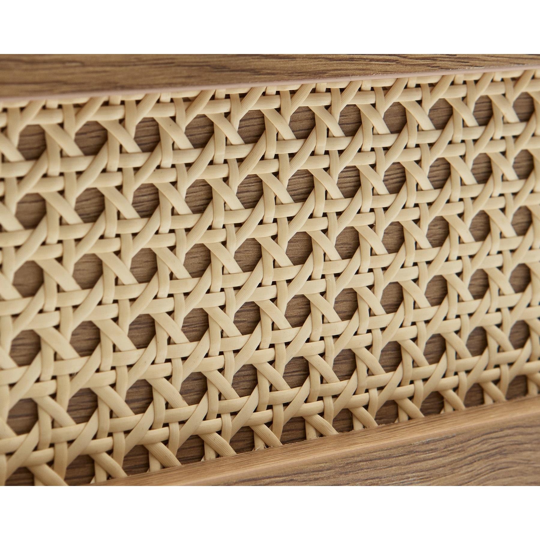 Rebellenclub Berley Dressoir met Lades - Eiken met Rattan