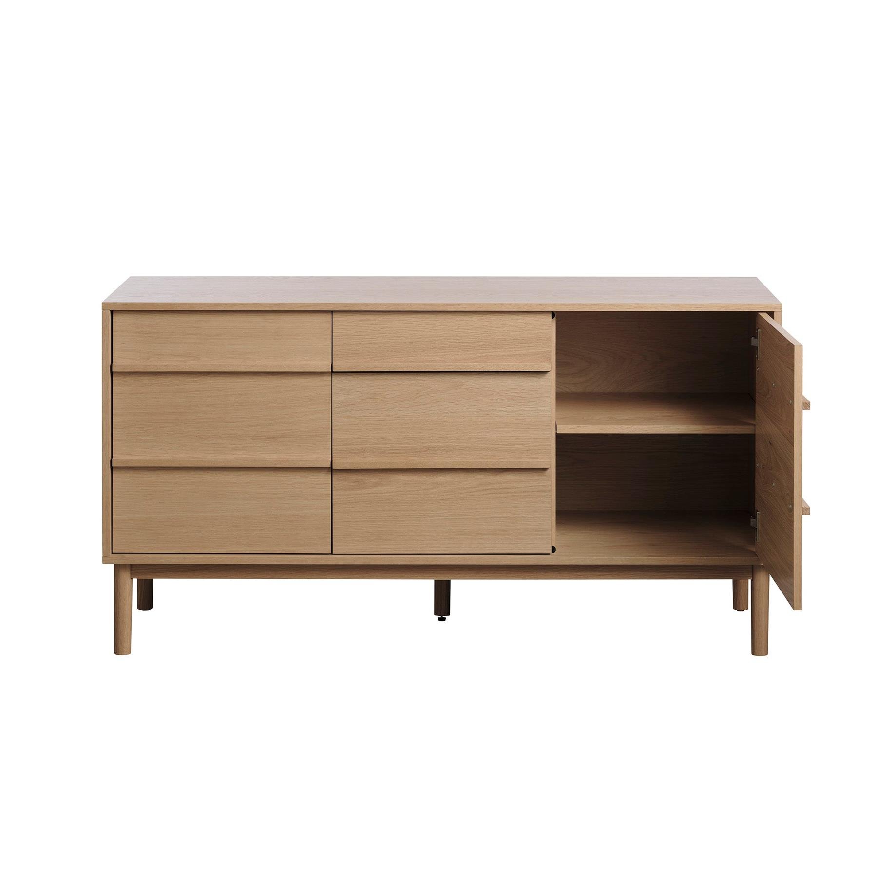 Rebellenclub Tumka Dressoir - Eiken